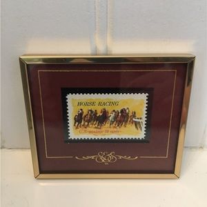 Stamps & Stories horse racing collectible stamp